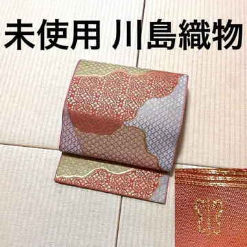 미사용 카와시마 직물 본 봉투 금실 화려함