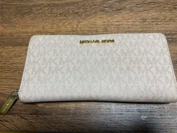 MICHAEL KORS 핑크 장지갑