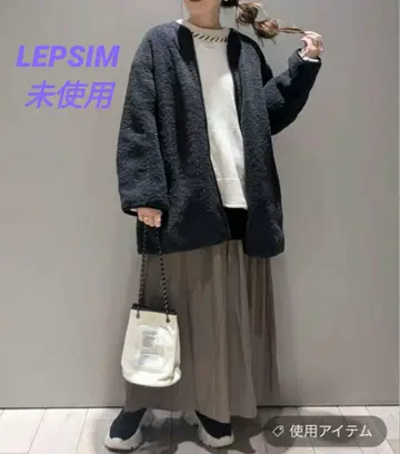 렙심 라이트 보아 파이핑 코트 니코앤드, BC.STOCK, 레카