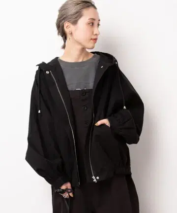 FREAK'S STORE 프리크스토어 빅 실루엣 후드 블루종