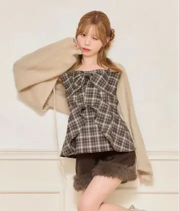 모듬 리본 뷔스티에