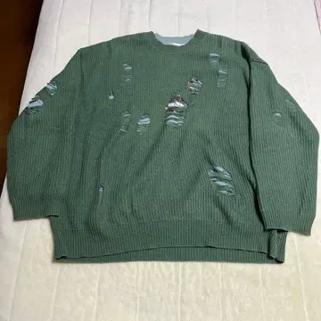 dairiku layered damage knit 20AW