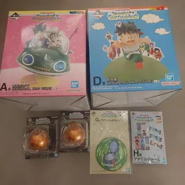 드래곤볼 제일복권 스냅 컬렉션 A상 손오공 치치 피규어