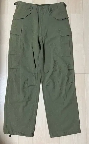 미스터 그린 카고 팬츠 S 사이즈 올리브 그린 다기능성 팬츠