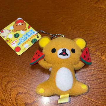 리락쿠마 수박 마스코트 볼체인