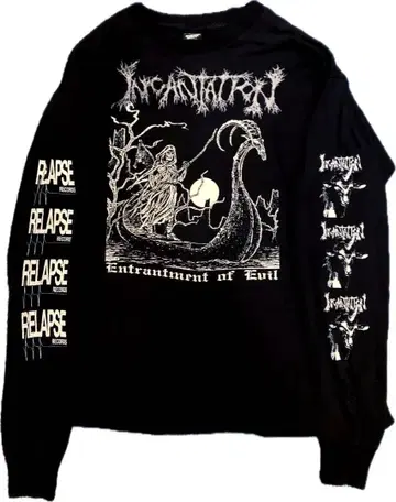 Incantation Entombment of Evil XL 티셔츠