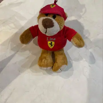 페라리 봉제 인형 키링