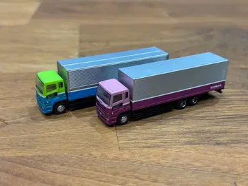 트럭 컬렉션 후소 슈퍼 그레이트 토미이 운수 창고 세트