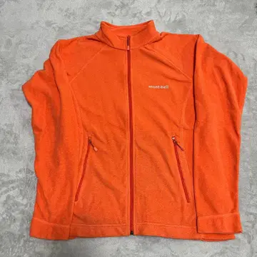 mont-bell 플리스 자켓 오렌지