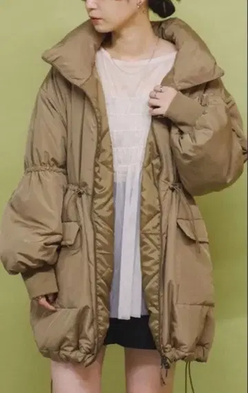 Kastane 캔디 슬리브 리버서블 코트