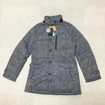 새상품 CAFE SOHO 다운 자켓 M 사이즈 그레이 남성용 스웨이드