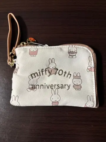 미피 miffy 70주년 파우치 70주년 히스토리 패스 케이스
