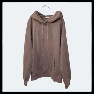 1976 GU [ XL ] 맨투맨 후드티 브라운