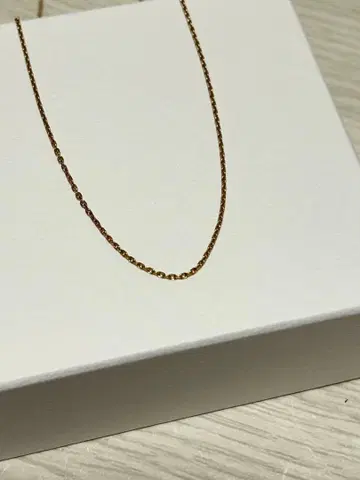 BLOOM 목걸이 체인 (써지컬 스테인리스 316L 40cm)