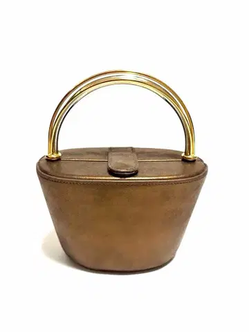 RODO 로도 핸드백 골드 핸들 포멀 빈티지 박스 포함