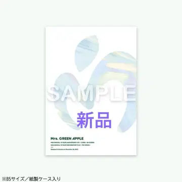 영화 Mrs. GREEN APPLE 미세스 그린 애플 팜플렛