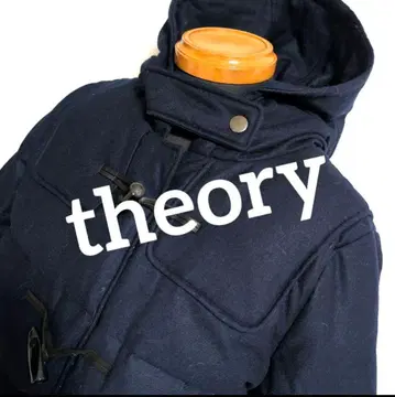 eq6 theory 네이비 다운 코트 더플 코트 남성용 L