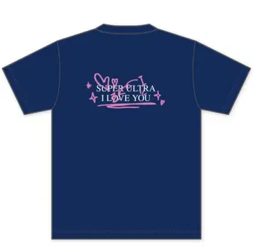 레어 100cm 멘탈 XL 티셔츠 네이비