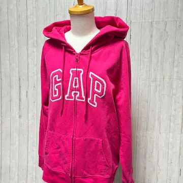 GAP 핑크 집업 후드티 Y2K L 사이즈