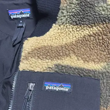 파타고니아 레트로X 카모플라쥬 보머 자켓 M 사이즈