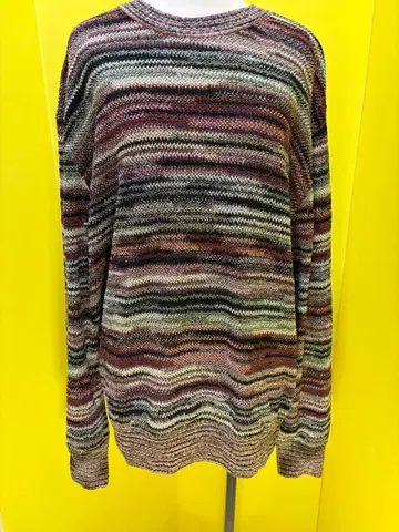 MISSONI 스트라이프 패턴 긴팔 니트