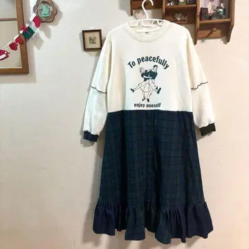 구제 의류 리메이크 원피스 댄스