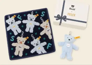 [ 새상품 미개봉 ] 페이러 슈타이프 테디베어 키링 세트