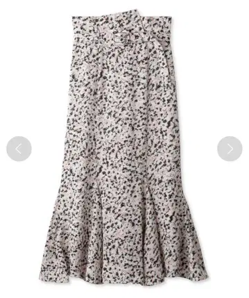 SNIDEL sustainable 발리에 머메이드 스커트