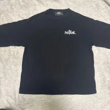 팻랭크 롱T 블랙 야리라피걸