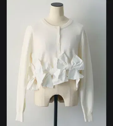 헴 리본 디자인 숏 가디건 tocca chesty 셀포드 좋아하시는 분께