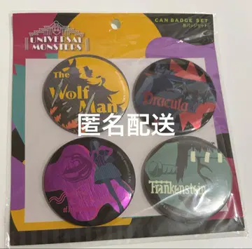 USJ 2022 유니몬 캔뱃지 세트