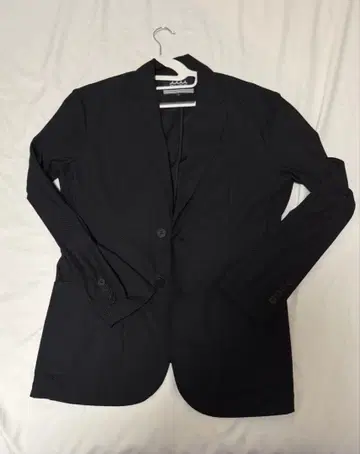 muta 메쉬 소재 테일러드 자켓 블랙