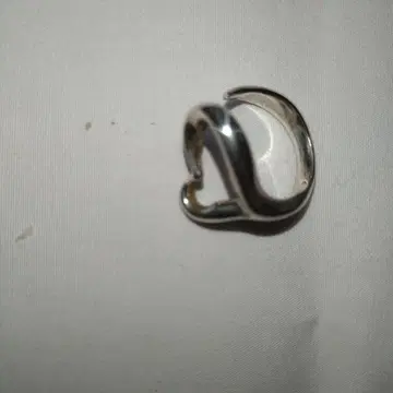 티파니 실버 하트형 오픈 반지