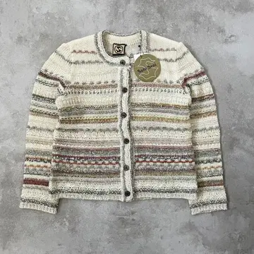 새상품 사토 섬유 Sato Seni 키드 모헤어 니트 가디건