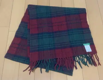 UNITED COLORS OF BENETTON 체크 무늬 머플러