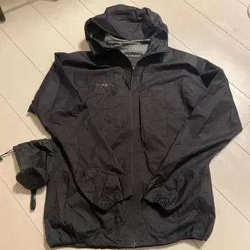 Mammut 블랙 나일론 자켓 S