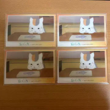 나츠메 우인장 and GALLERY 아크릴 엽서 냥코 선생님