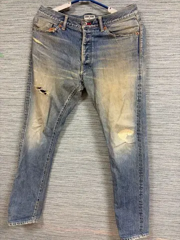 세브시그 굿타운 프레데릭 데미지 데님 L