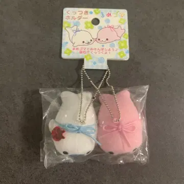 마메고마 쿠츠키 홀더 화이트 참깨 벚꽃 참깨 자석 산엑스 헤이세이 레트로