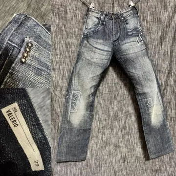 WE ARE REPLAY 고급 데님 라인 데미지 가공 데님 수입