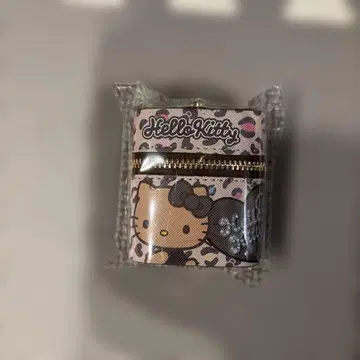 헬로키티 레오파드 무늬 키링