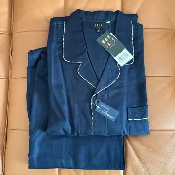 DAKS LONDON 남성용 파자마 네이비 새상품 택 포함