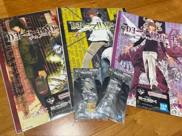 데스노트 1번 복권 F상 클리어 포스터 3종 H상 2종