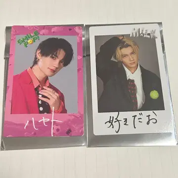 M!LK SMILE POP! 폴라로이드 트레이딩 카드 사노 하야토