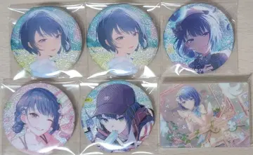 프로세카 키리타니 하루카 묶음 판매 그리캔 글리터 캔뱃지 노블 아트