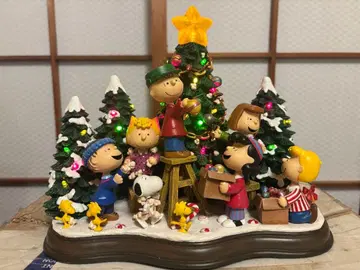 던베리 민트 스누피 피넛 크리스마스 트리 USED