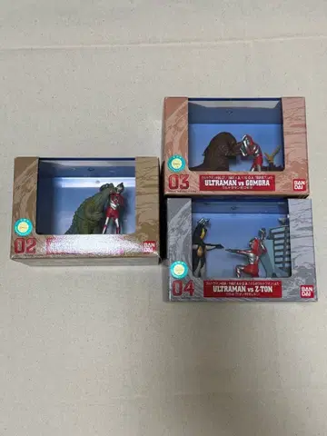 울트라맨 특촬물 갤러리 디오라마 세트