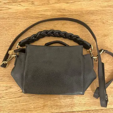 바니스뉴욕 블랙 숄더백