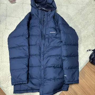 몽벨 U.L. 트래블 다운 하프 코트 네이비 L