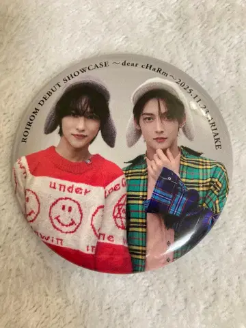 RO1ROM 데뷔 쇼케이스 랜덤 캔뱃지 혼다 타히로 하마카와 미치키